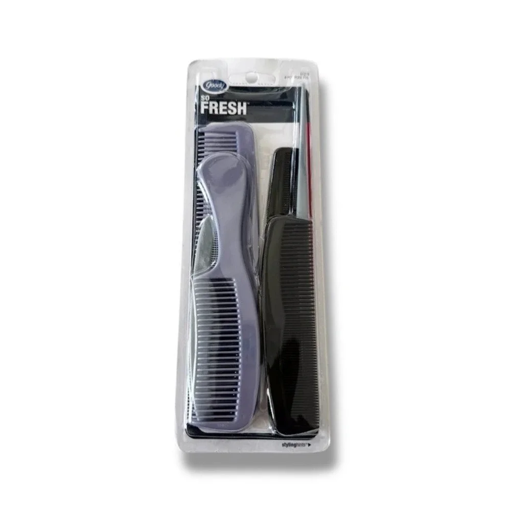 Goody SO Fresh 6 Combs Variety Pack 2006 New In Sealed Package Vintage Hair NIB